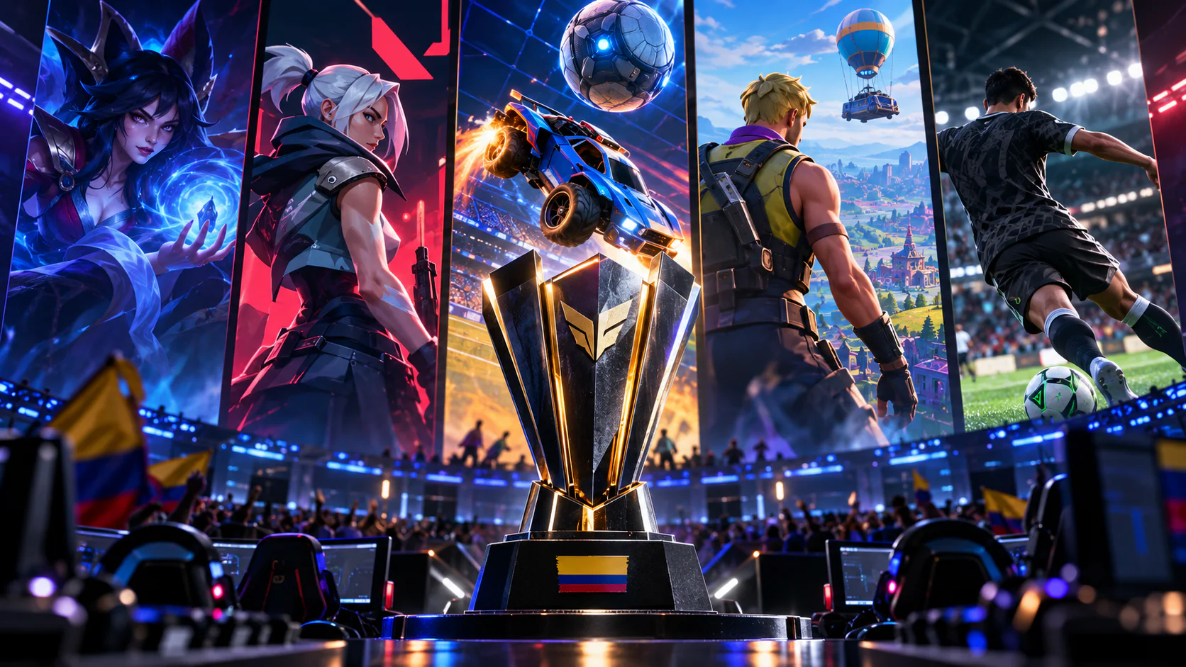 La Copa Colombia de esports arranca en octubre con cinco videojuegos y fechas distintas por título