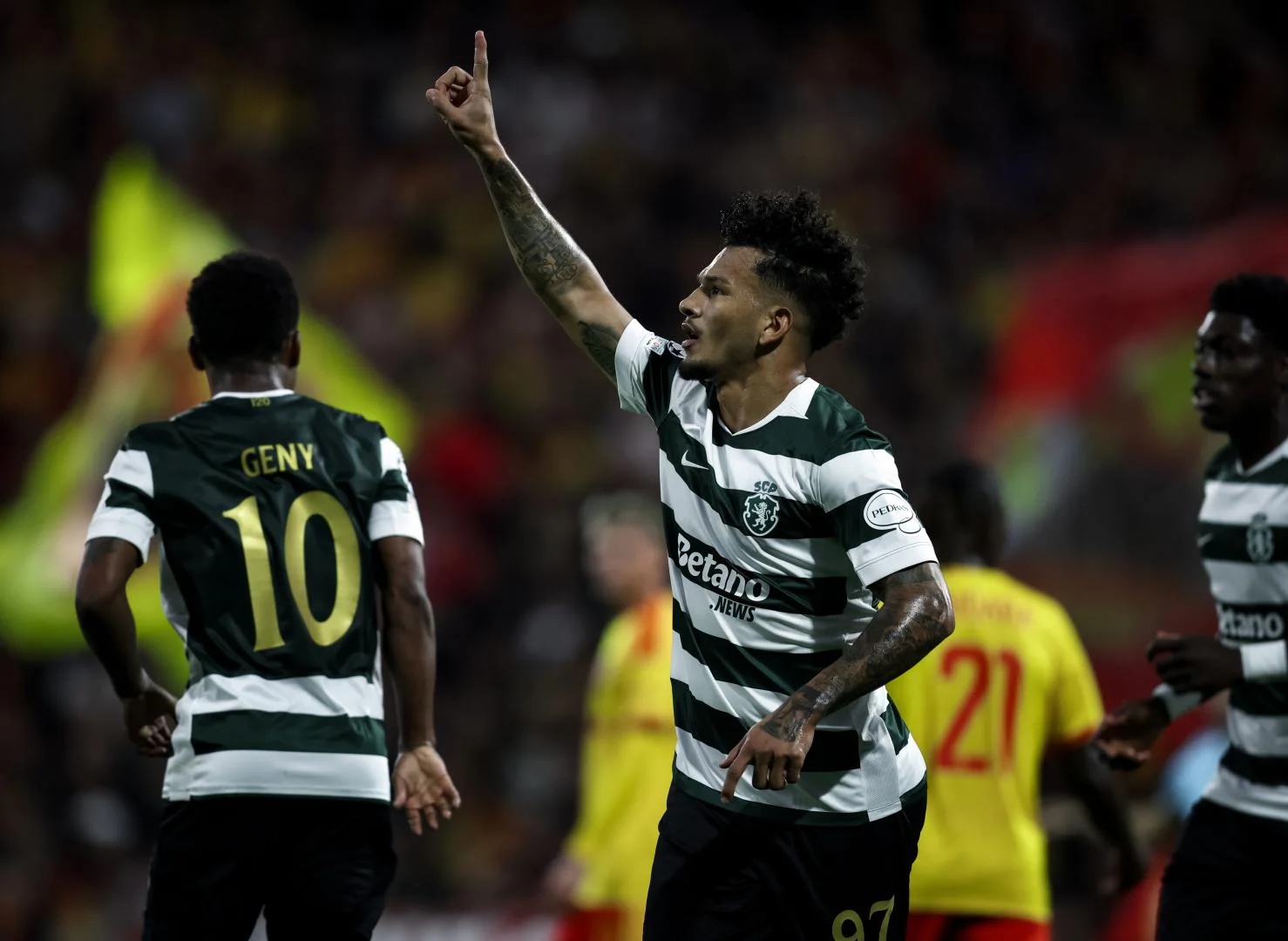 Luis Suárez, máximo goleador del Sporting en Champions